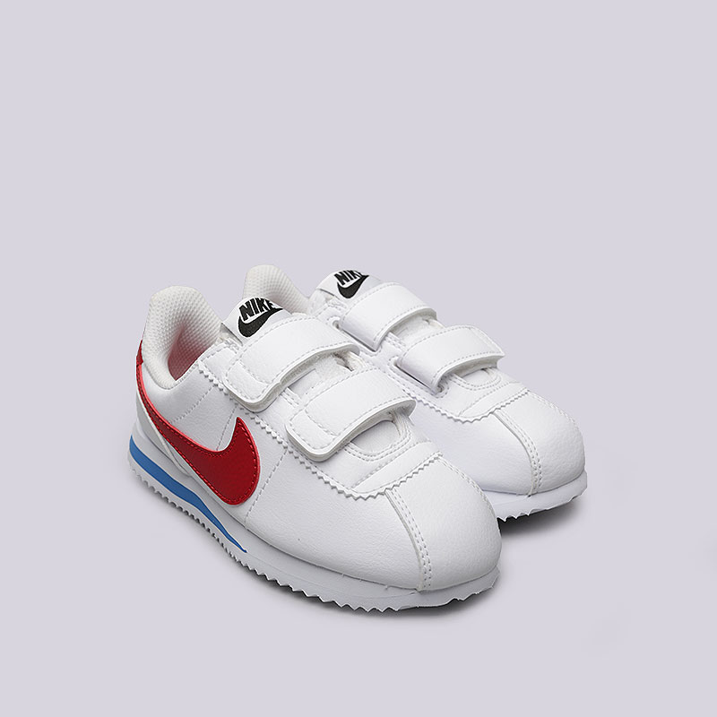 детские белые кроссовки Nike Cortez Basic SL (PSV) 904767-103 - цена, описание, фото 2